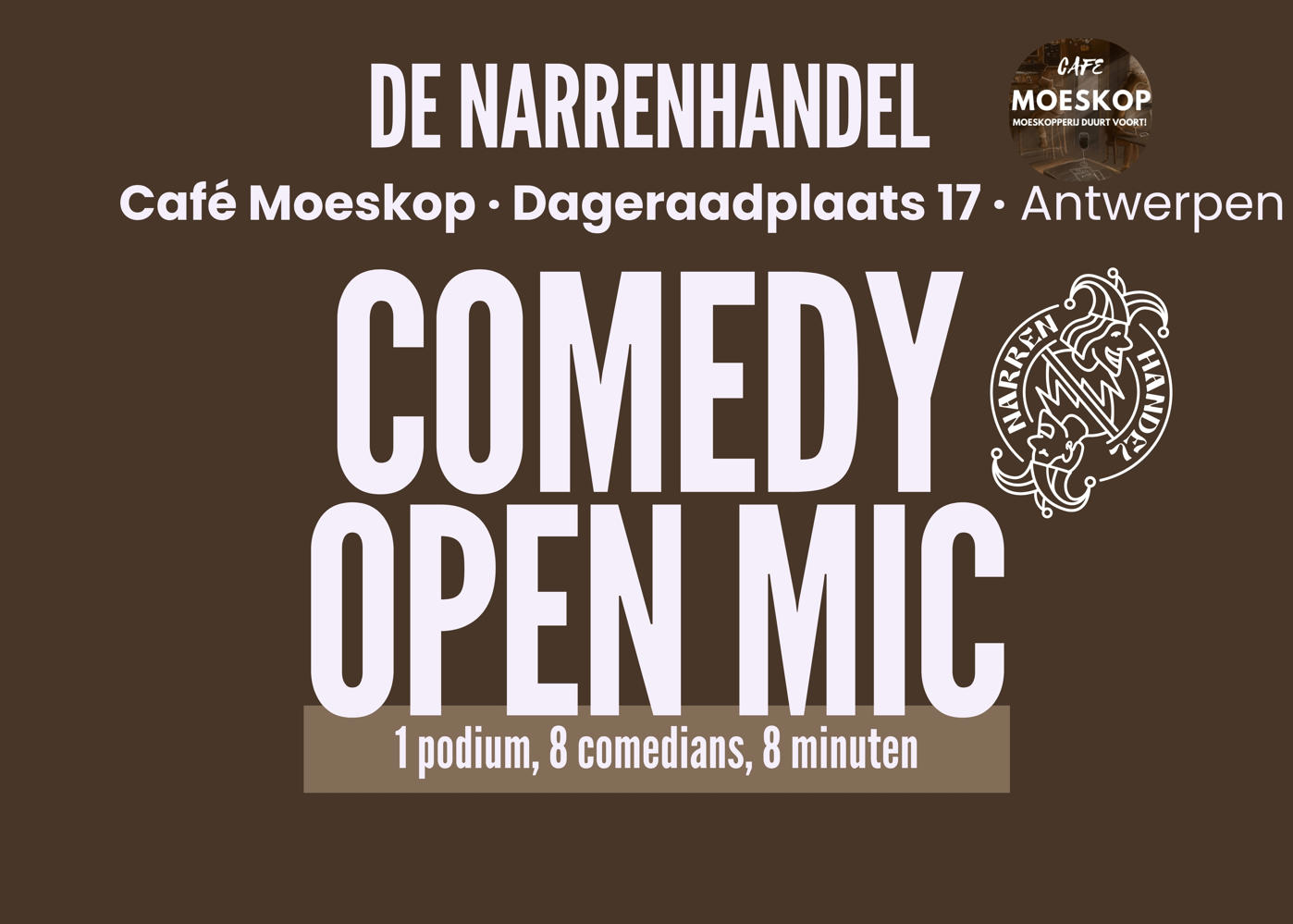 Cafe Moeskop · 13 nov