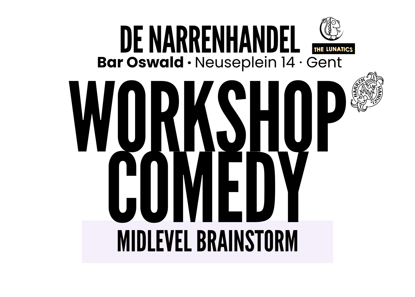 Workshop · Midlevel Brainstorm (3 sessie - Gent)