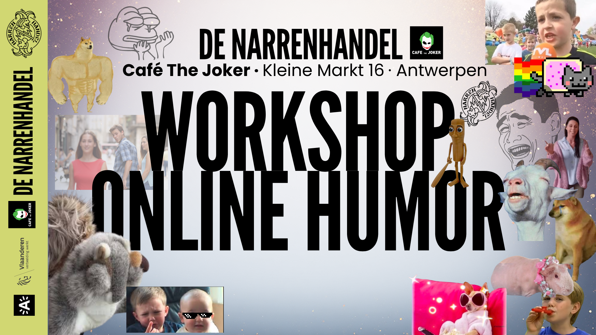 WORKSHOP · ONLINE HUMOR (ANTWERPEN)