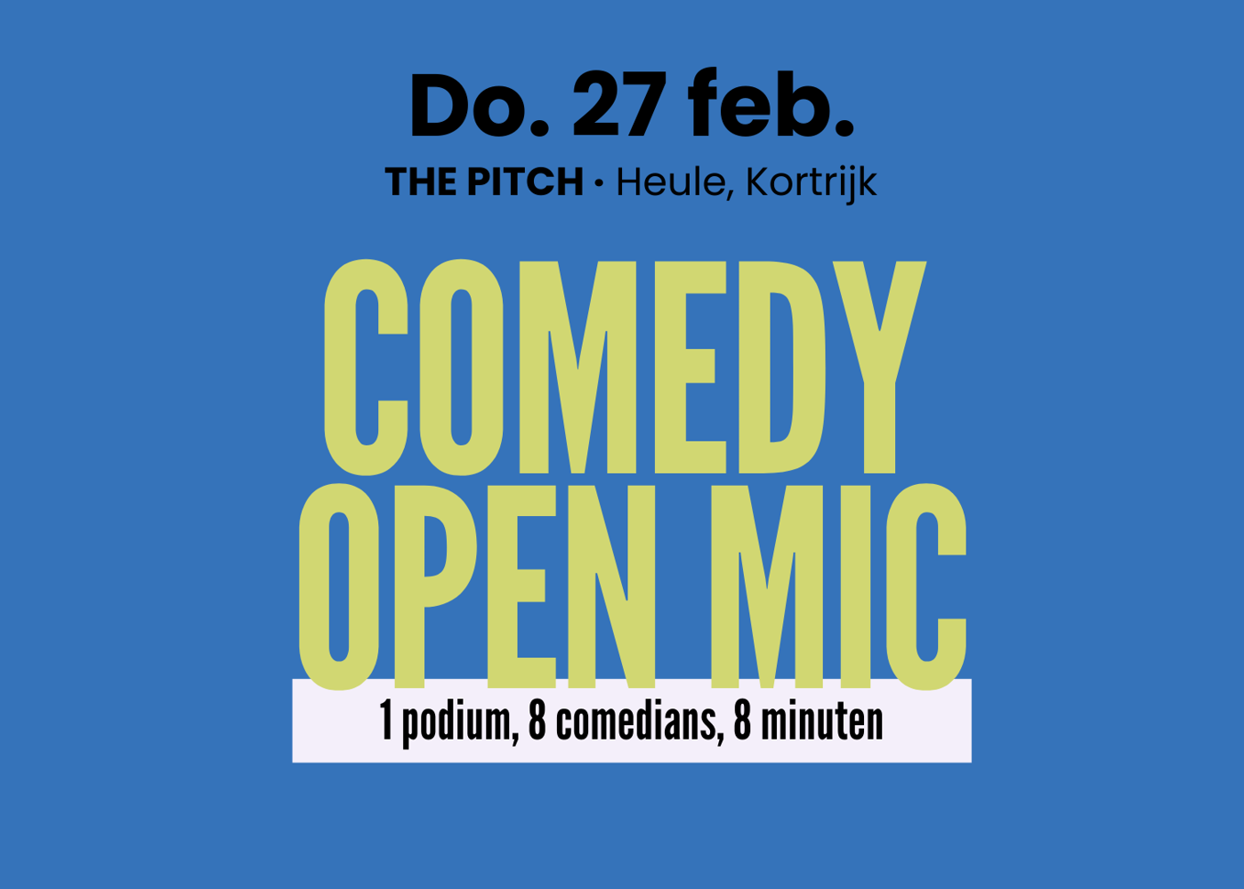 The Pitch · 27 feb