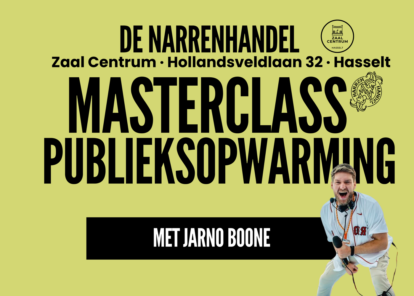 Masterclass · Publieksopwarming (Hasselt)