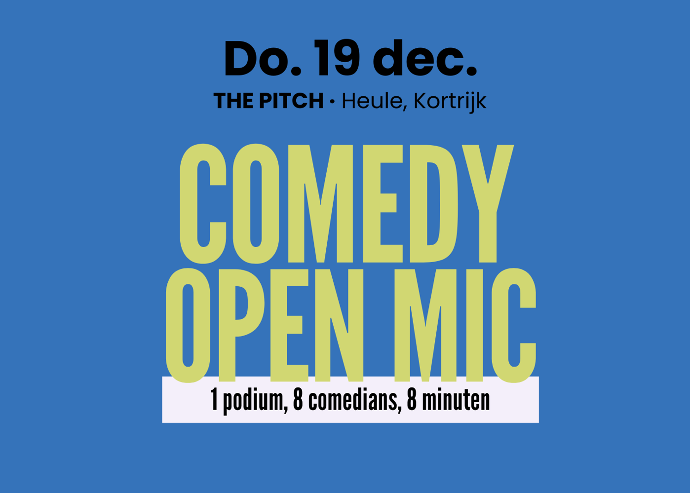 The Pitch · 19 dec