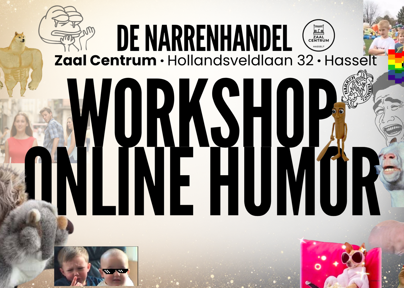 WORKSHOP · ONLINE HUMOR (HASSELT)